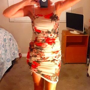 Women's Floral Print Dress Size S